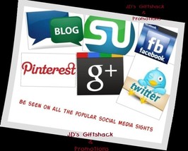 I&#39;ll Promote 6 items for 6 months Social Media Outlets - £90.43 GBP