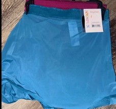 Joyspun ~ 2-Pair Womens Boyshort Underwear Panties Nylon Blend ~ 3XL - $12.86