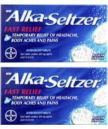 2 PACK Alka Seltzer for headache, hangover and fever x 10 effervescent t... - $47.75 CAD