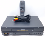 Toshiba VCR VHS Video Cassette Recorder W-522CF Commercial Skip 4Head Hi-F - $52.90