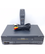 Toshiba VCR VHS Video Cassette Recorder W-522CF Commercial Skip 4Head Hi-F - £41.59 GBP