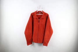 Vintage LL Bean Mens Size Medium Faded Spell Out Full Zip Fleece Jacket ... - $831.34 MXN
