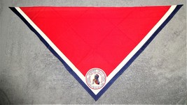 Vintage Boy Scouts Of America 1957 National Jamboree Valley Forge Neckerchief - £7.93 GBP