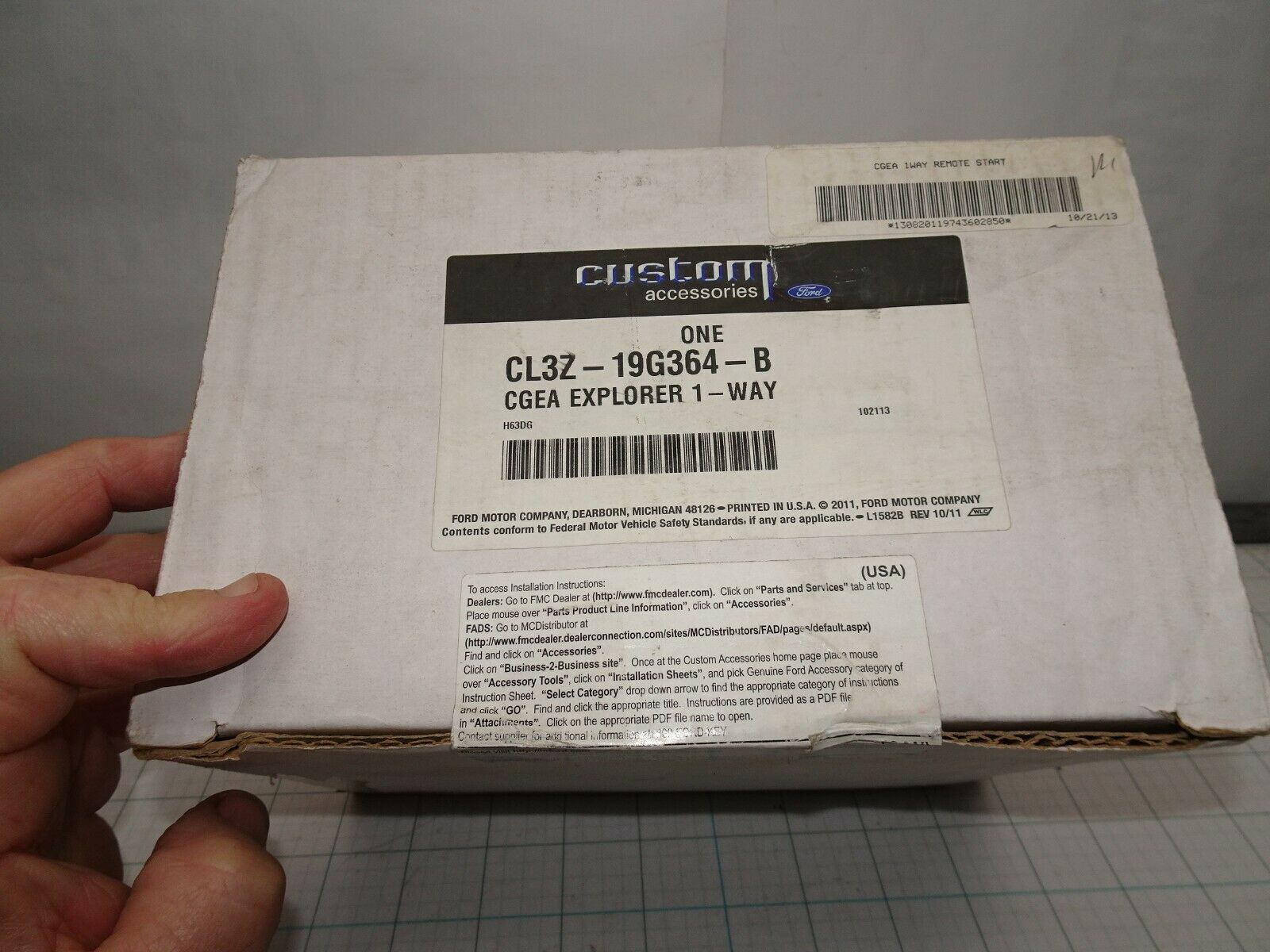 Ford CL3Z-19G364-B Remote Start Kit CGEA Explorer 1 Way OEM NOS - $242.82