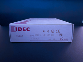 10X RU2S-NF-D110 IDEC DC Coil Universal Power Relay Plug-in DPDT 10A 110... - $53.10