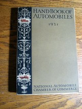 1921 Handbook of Automobiles Hand Book Cadillac Packard Auburn Buick Softcover - $94.05