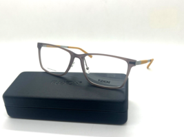 New Flexon EP8005 204 Matte Crystal Brown 57-17-145MM Flexible Titanium Temples - $52.80