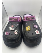 Kuromi  Shoes Hole Slippers Women Outside Wear Summer Thick Sandals - $30.00