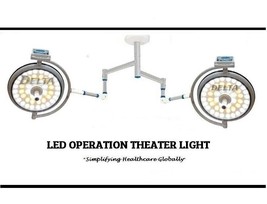 OT Light ceiling Operation Theater LED Lamp Surgical Operating Double Satellite - £1,777.00 GBP