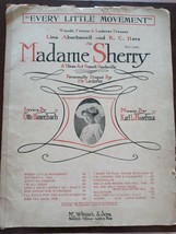 Every Little Movement Madame Sherry 1910 Vaudeville Sheet Music - £23.18 GBP