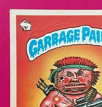 1986 Topps Gpk Garbage Pail Kids 156a Warrin Warren Trading Card Peel Here Error - £272.44 GBP