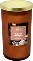 Mainstays 19oz Frosted Jar Scented Candle [Cashmere Mahogany] - £20.29 GBP