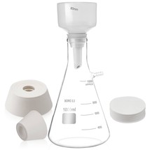 1000Ml Buchner Funnel Filtering Kit With Flask Funnel, Ceramics Buchner ... - $56.97