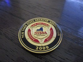 New York State Sheriffs Association 2009 Medallion Member Challenge Coin... - $18.80
