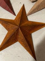 Lot rustic Tin Stars - SALE image 4