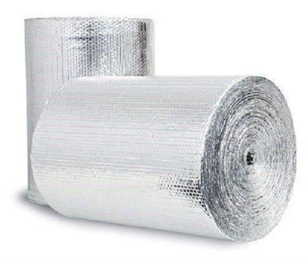 Double Foil Insulation Reflective Bubble Roll R8-24 (50 SQFT (4X12.5)) - $5.88+