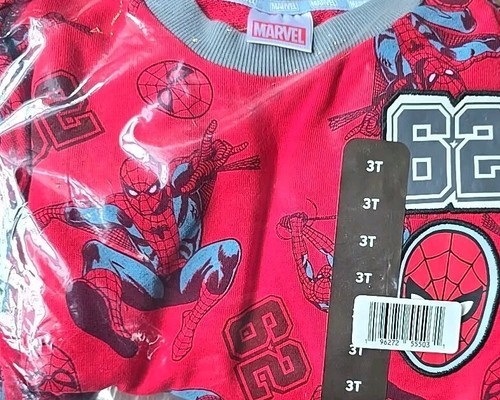 MARVEL ~ SPIDERMAN ~ Two (2) Piece Short Set ~ Sweatshirt ~ Shorts ~ Size 3T Item image 4