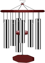 Memorial Wind Chimes Outdoor Large Deep Tone, Sympathy Wind-Chime Person... - $11.14