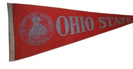 Vintage Ohio State University Felt Pennant - Buckeyes - Columbus Ohio - £23.32 GBP