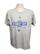 2008 Old Time Hockey Stanley Cup Playoffs MSG Adult Large Gray TShirt - £11.73 GBP