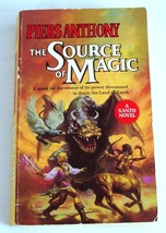 Piers Anthony-Doug Beekman 2nd In Xanth Series-SOURCE Of MAGIC-Fantasy - £7.19 GBP