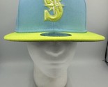 Seattle Mariners New Era 2Tone Color Pack 9Fifty Snapback Hat Blue Green... - $27.08