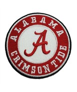 Alabama Crimson Tide NCAA Football Embroidered Sew On Iron On Patch 3.5&quot; - £9.04 GBP+