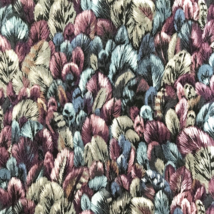 Nature Collection Fabric Feathers Jennifer Sampton Kaufman Quilting Sewing Purpl - £11.46 GBP