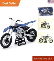 Motorcycle Yamaha YZF 450 2017 Miniature Scale 1/12°, , Multicolor - $41.41