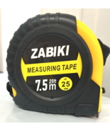 Measuring Tape Measure, 25 Ft Easy to Read Decimal Retractable Dual Side... - $9.89