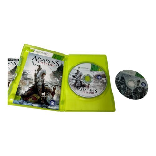 Assassin's Creed III 3 Walmart Edition - Xbox 360 Complete Video Game Item image 3