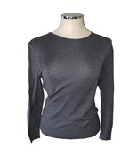 Ralph Lauren Black Label Heather Gray Long Sleeve Crewneck T-Shirt Size XL - £25.53 GBP