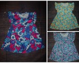 NEW Boutique Baby Girls Tunic Dress Lot Size 12-18 M Floral Pineapple Ge... - £10.54 GBP