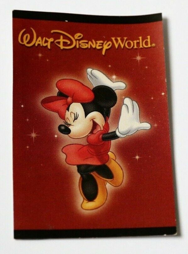 Walt Disney World Minnie Mouse Vintage 2003 Theme Park Ticket Pass Used - $7.99