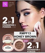 RK BY KISS NEVER TOUCH UP MATTE FINISH POWDER FOUNDATION #RMPF13 HONEY B... - $5.99