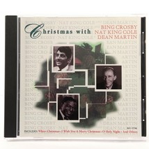 Christmas with Bing Crosby, Nat King Cole &amp; Dean Martin (CD 1995) Holiday Carols - £4.22 GBP