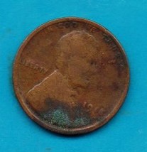 1918 Lincoln Wheat Penny- Circulated - Moderate Wear - Oxidation Emerging - £0.00 GBP