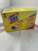 Clorox Steel Wool Pads 4 pk Soap Filled Original Box NIB - $7.91