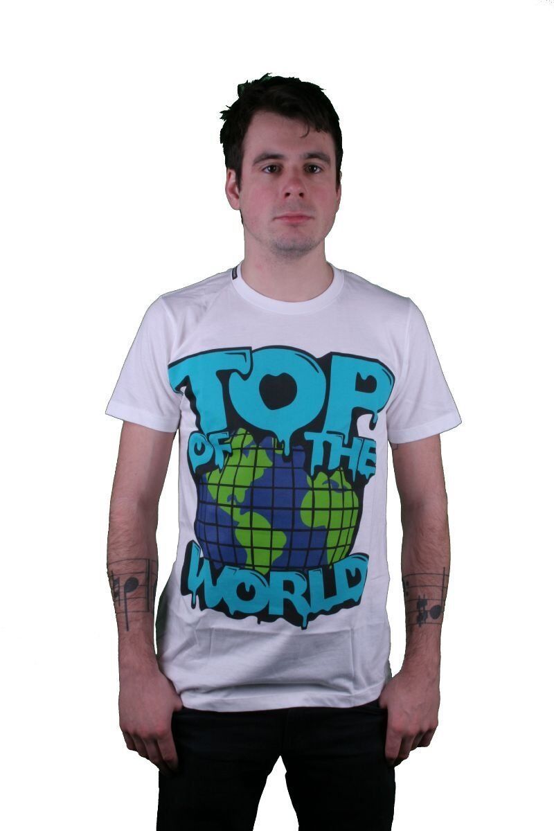 Dope Couture Top Of The World White T-Shirt - £14.04 GBP