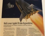 1988 Apple II Rocket Chip vintage Print Ad Advertisement pa20 - $12.86