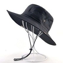 Solid color  hats for men Outdoor Fishing cap  Anti-UV beach caps women Bucket h - £111.90 GBP