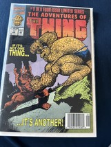 Adventures of the Thing #1 Newsstand Marvel comics April 1992 - $52.75 MXN