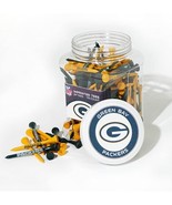 Green Bay Packers NFL 175 pc Tee Jar by Team Golf 2-3/4 inch Regulation ... - $618.35 MXN