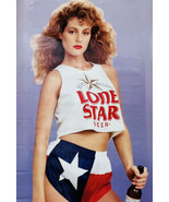 Lone star beer poster “The Lonestar is on the rise again. Love Gina” 65”... - $188.67