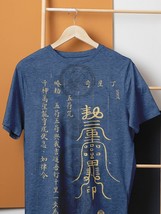 Men&#39;s Chinese Belief Script Print Casual T-Shirt - $20.00