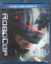 ROBOCOP (blu-ray+dvd,2014) *NEW* cyborg remake, Gary Oldman, Samuel L. Jackson - £6.03 GBP