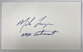Michael Foreman Signed Autographed Vintage 3x5 Index Card - NASA Astronaut - £11.99 GBP