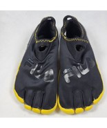 Fila Sport Skele-toes Movement Water Athletic Shoes Black Yellow Mens 7 EUC - £23.55 GBP