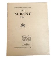 Vintage 1936 Albany NY 250th Charter Year Dinner Speech John Boyd Thatcher  - £12.01 GBP