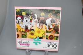 Buffalo Games Adorable Animals The Gang&#39;s All Here 300 Large Piece Jigsaw - $12.86